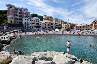 Genova - la spiaggia di Vernazzola post