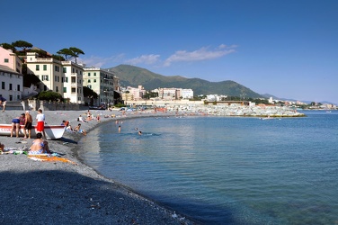 Genova - spiaggia vernazzola lavori in corso