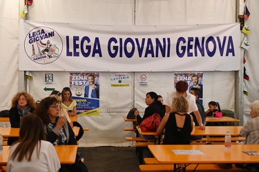 Genova, la festa della Lega
