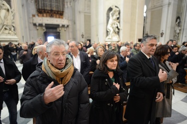 Genova, basilica di Carignano - i funerali di Bruno Ravera, stor