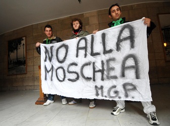 Genova - protesta movimento giovani padani