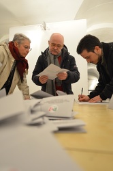Genova - spoglio schede elezioni primarie per i parlamentari del