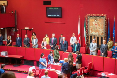 Genova, palazzo tursi - primo consiglio comunale secondo mandato