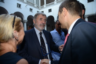 Genova, palazzo Ducale - confronto tra candidati sindaco Gianni 