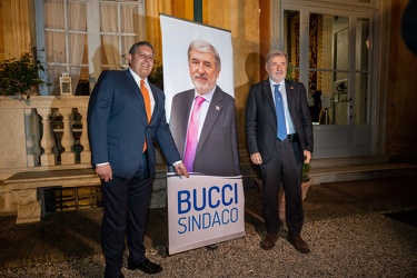 Genova, villa allo Zerbino - cena elettorale per Marco Bucci sin