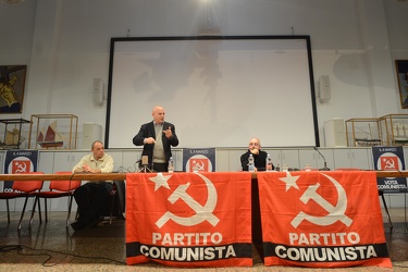 Genova, sala CAP via Albertazzi - Marco Rizzo partito comunista 