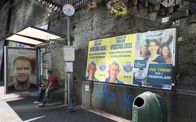 Genova campagna elettorale regionali 2020 - affissioni