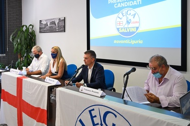 Genova, campagna elettorale elezioni regionali 2020 - presentazi