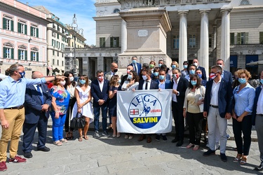 Genova, campagna elettorale elezioni regionali 2020 - presentazi
