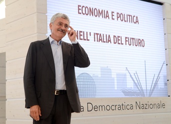 Massimo D'Alema festa PD