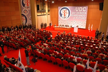 Pier Ferdinando Casini a Genova - Congresso UDC