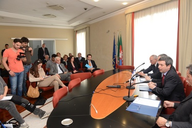 Genova - la visita in regione del ministro della giustizia Orlan