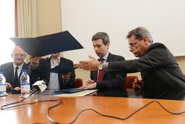 Genova - la visita in regione del ministro della giustizia Orlan