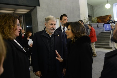 Genova, teatro Carlo felice - la presidente del Senato Maria Eli