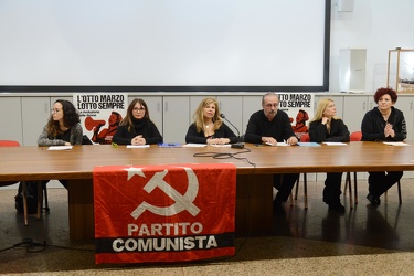 Genova, sala CAP via Albertazzi - incontro partito comunista in 