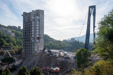 Genova, Begato - quasi completata la demolizione della diga