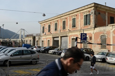 Genova - il quartiere del Campasso, sopra Sampierdarena