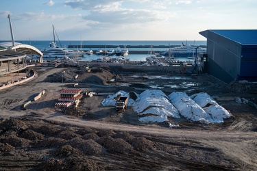 Genova, avanzamento cantiere waterfront