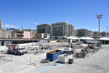 Genova, fiera - procedono lavori waterfront di levante