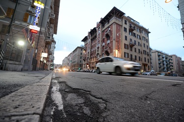 Genova, via Barabino - viabilit√†, traffico