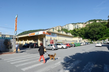 Genova, Piazzale Bligny - le strutture dell'ex macello civico