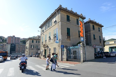 Genova, Piazzale Bligny - le strutture dell'ex macello civico