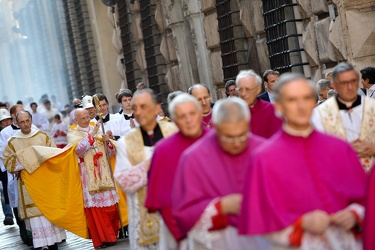 Genova - la processione del Corpus Domini