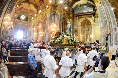 Genova - santuario madonna della guardia - anniversario apparizi