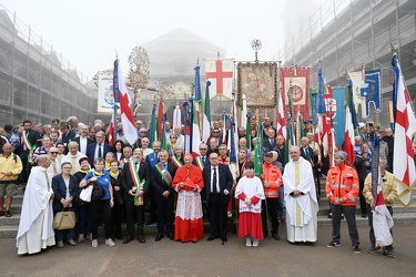 Genova, santuario Madonna Guardia - giornata messa lavoro