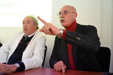 Genova, ospedale San Martino, conferenza stampa