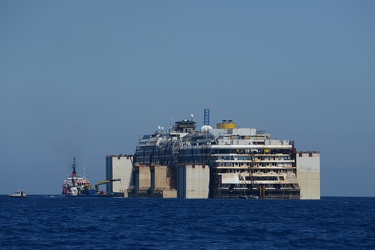 Costa Concordia - primo giorno di navigazione verso Genova
