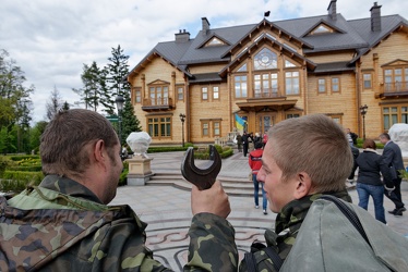 Kiev - The Mezhyhirya residence - former president Yanukovych lu