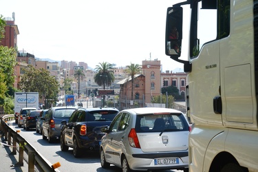 Genova - il secondo giorno dopo la tragedia di Ponte Morandi