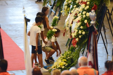 Genova, quattro giorni dal crollo di ponte Morandi - i funerali 