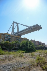 Genova - tre settimane dal crollo di Ponte Morandi