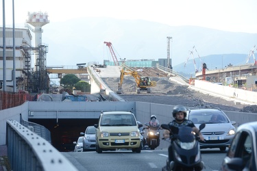 Genova - a 45 giorni dal crollo di Ponte Morandi la situazione d