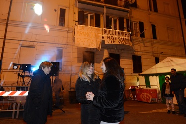 Genova, via Fillak - la notte di San Silvestro presso la sede de