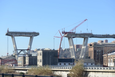 Genova, Certosa - sei mesi dal crollo del ponte Morandi