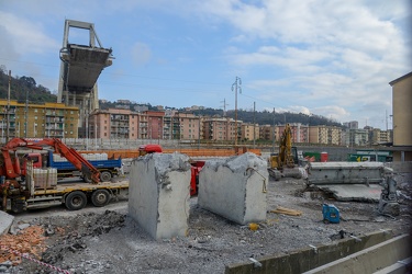 Genova - situazione Ponte Morandi