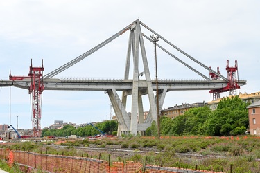 Genova, la situazione del Ponte Morandi a fine Maggio