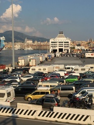 Genova - situazione traffico a quattro giorni dal crollo di Pont
