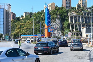 Genova, elicoidale ingresso in sopraelevata - casello ge ovest c