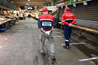 Genova - emergenza coronavirus - tema spesa sabato pomeriggio