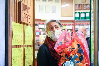 Genova - emergenza coronavirus - tema spesa sabato pomeriggio