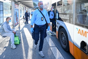 Genova - emergenza covid fase 2 - situazione autobus 