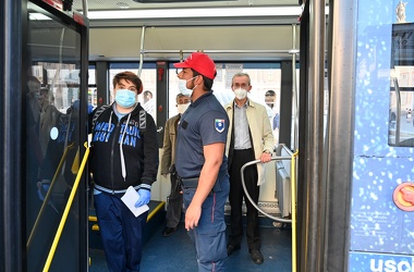 Genova - emergenza covid fase 2 - situazione autobus 