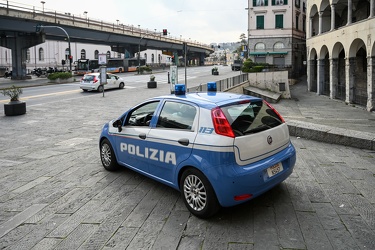 Genova, terzo giorno dopo stretta emergenza coronavirus