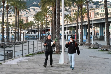 Genova - domenica pomeriggio al porto antico