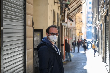 Genova - un'altra giornta di emergenza coronavirus, mercoledi 18