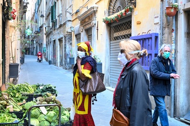 Genova - un'altra giornta di emergenza coronavirus, mercoledi 18